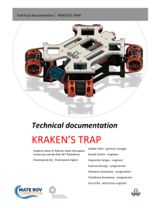 Screenshot for Kraken's Trap - Technical Report