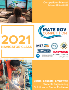 Screenshot for MATE ROV Competition 2021: Navigator Class - Manual