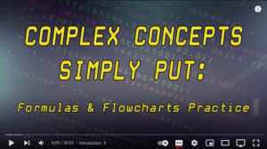 Screenshot for Planning Your Program | Practice with Formulas & Flowcharts (Video 10 of 23)