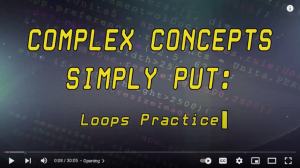 Screenshot for Practicing Loops in C++ (Video 14 of 23)