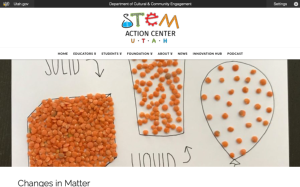 Screenshot for Changes in Matter Lesson