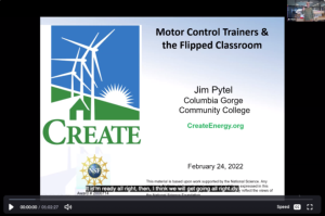 Screenshot for Motor Control Trainers and the Flipped Classroom