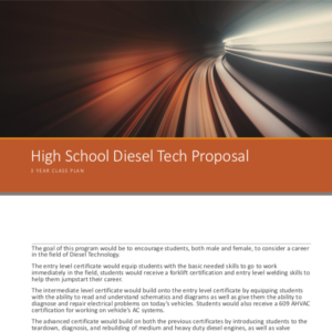 Screenshot for NETC Diesel Technology High School Presentation