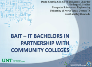Screenshot for IT Bachelors in Partnership with Community Colleges