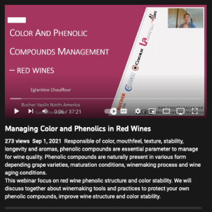 Screenshot for Managing Color and Phenolics in Red Wines