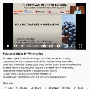 Screenshot for Polysaccharides in Winemaking