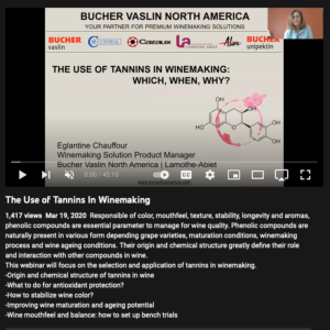 Screenshot for The Use of Tannins In Winemaking