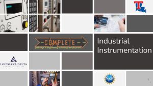 Screenshot for Unit 6: Industrial Instrumentation & Control Elements and Documentation