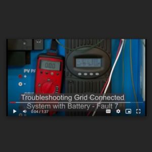 Screenshot for Lab: Troubleshooting Grid Connected System with Battery Fault 7 (17 of 25)