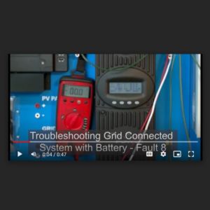 Screenshot for Lab: Troubleshooting Grid Connected System with Battery Fault 8 (18 of 25)