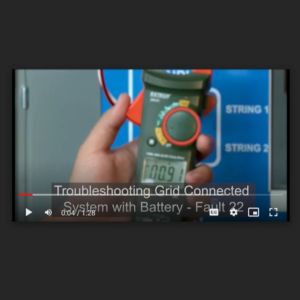 Screenshot for Lab: Troubleshooting Grid Connected System with Battery Fault 22 (23 of 25)