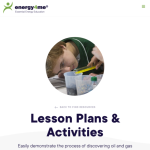 Screenshot for Lesson Plans & Activities