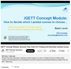 Screenshot for How to Decide which Landsat Scenes to Choose