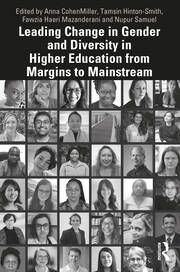 The cover of the book Leading Change in Gender and Diversity in Higher Education from Margins to Mainstream