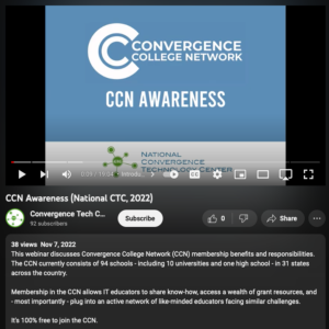 Screenshot for CCN Awareness