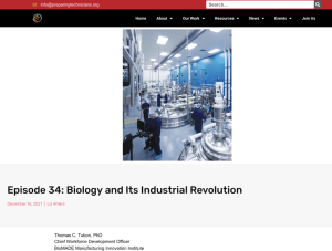 Screenshot for Episode 34: Biology and Its Industrial Revolution