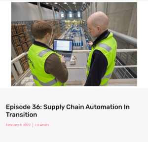 Screenshot for Episode 36: Supply Chain Automation In Transition