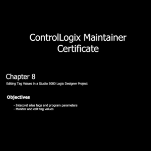 Screenshot for Rockwell Automation PLC Maintainer I Certification Prep Videos: Chapter 8 (8 of 11)