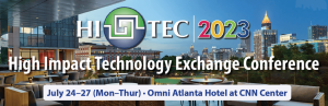 A screenshot of a banner promoting the HI-TEC conference 