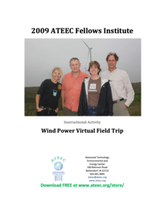 Screenshot for Wind Power Virtual Field Trip