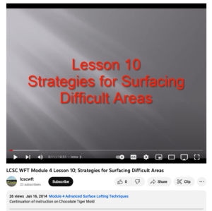 Screenshot for Strategies for Surfacing Difficult Areas (Lesson 10 of 11)