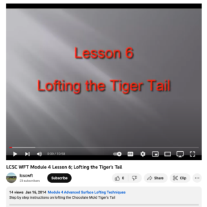 Screenshot for Lofting the Tiger Tail (Lesson 6 of 11)