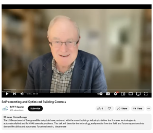 Screenshot for Self-correcting and Optimized Building Controls