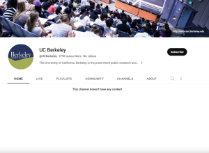 Screenshot for Berkeley's Educational Podcasts