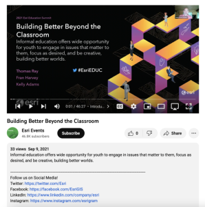 Screenshot for Building Better Beyond the Classroom