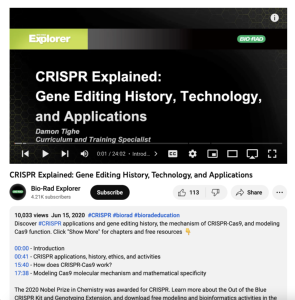 Screenshot for CRISPR Explained: Gene Editing History, Technology, and Applications