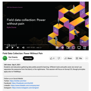 Screenshot for Field Data Collection: Power Without Pain