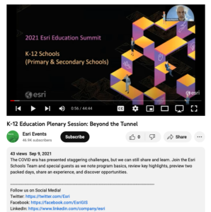 Screenshot for K-12 Education Plenary Session: Beyond the Tunnel