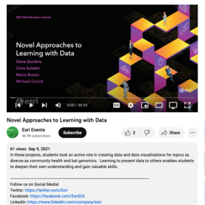 Screenshot for Novel Approaches to Learning With Data