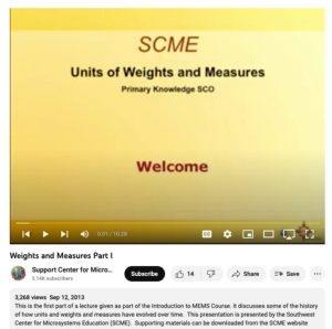 Screenshot for Weights and Measures Part I