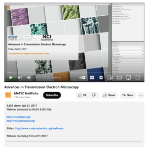 Screenshot for Advances in Transmission Electron Microscopy