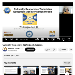 Screenshot for Culturally Responsive Technician Education