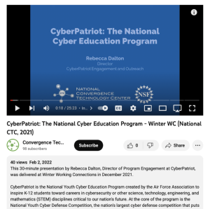 Screenshot for CyberPatriot: The National Cyber Education Program