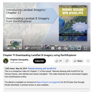 Screenshot for Downloading LandSat 8 Imagery using EarthExplorer (Chapter 11 of 25)