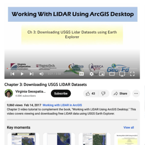 Screenshot for Downloading USGS LIDAR Datasets (Chapter 3 of 16)