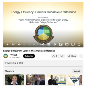 Screenshot for Energy Efficiency: Careers that make a difference