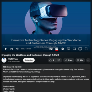 Screenshot for Engaging the Workforce and Customers Through AR/VR