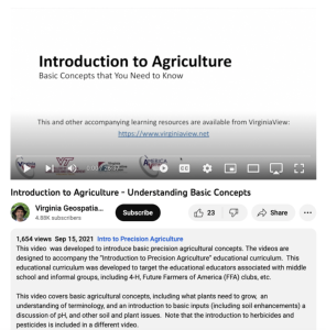 Screenshot for Introduction to Agriculture - Understanding Basic Concepts