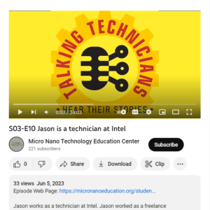 Screenshot for Talking Technicians: Jason Is a Technician at Intel (Episode 10)
