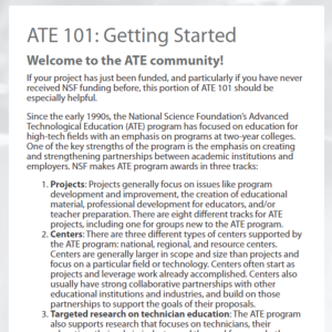 Screenshot for ATE 101