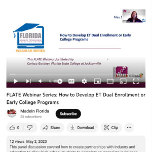 Screenshot for How to Develop ET Dual Enrollment or Early College Programs