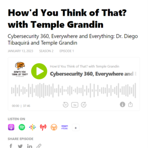Screenshot for How'd You Think of That? with Temple Grandin: Cybersecurity 360, Everywhere and Everything (S2, Ep. 1)