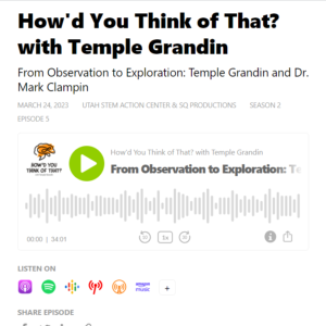 Screenshot for How'd You Think of That? with Temple Grandin: From Observation to Exploration (S4, Ep. 5)