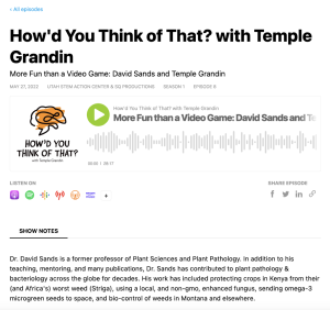 Screenshot for How'd You Think of That? with Temple Grandin: More Fun than a Video Game: David Sands and Temple Grandin (S1, Ep. 8)