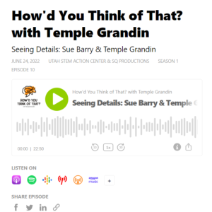 Screenshot for How'd You Think of That? with Temple Grandin: Seeing Details (S1, Ep. 10)
