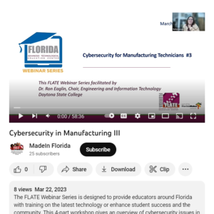 Screenshot for Cybersecurity for Manufacturing Technicians (3 of 4)